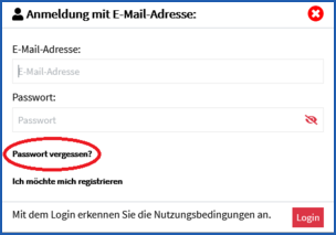 Bild vergr&ouml;&szlig;ern: Anmeldefenster